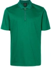 HUGO BOSS FRONT-ZIP POLO SHIRT