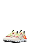 Nike React Vision Sneaker In Ivory/ Black/ Violet/ Crimson