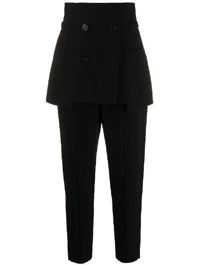 Enföld Skirt Overlay Trousers In Black