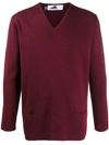 ANGLOZINE SNOOKS V-NECK JUMPER