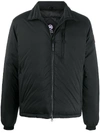 Canada Goose Lodge Down Jacket In Black