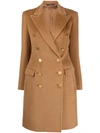 TAGLIATORE DOUBLE-BREASTED WOOL COAT