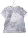 STELLA MCCARTNEY HORSE PRINT T-SHIRT