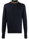 ANGLOZINE LOOP MOCK NECK JUMPER