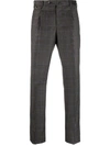 PT01 PRINCE OF WALES CHECK WOOL TROUSERS