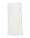 Rick Owens Short Dress In White