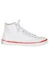 MARNI WHITE LEATHER SNEAKERS,11509137