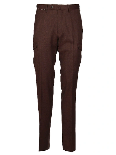 Pt01 Brown Virgin Wool Trousers