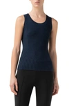 AKRIS PUNTO RIB MERINO WOOL SWEATER TANK,901000126007