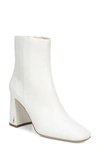 Sam Edelman Codie Square Toe Bootie In Bright White