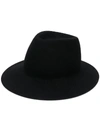 ANN DEMEULEMEESTER FELT TRILBY HAT