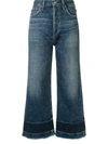 CITIZENS OF HUMANITY WIDE LEG FADED JEANS