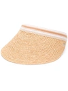 Helen Kaminski Bianca Visor Hat In Brown