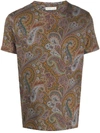 ETRO PAISLEY-PRINT COTTON T-SHIRT