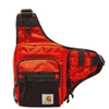Carhartt Wip Delta Shoulder Bag In Orange