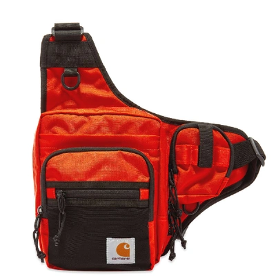 Carhartt Wip Delta Shoulder Bag In Orange