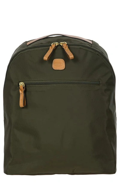 Bric's X-travel City Backpack In Olive