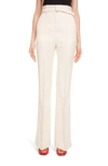 GIVENCHY BELTED HIGH WAIST FLARE PANTS,BW50N413DU