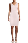 ANNE KLEIN RIDGE CREST SHEATH DRESS,10780968