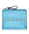 VALENTINO GARAVANI GARAVANI LEATHER ROCKSTUD CARD HOLDER,15853508