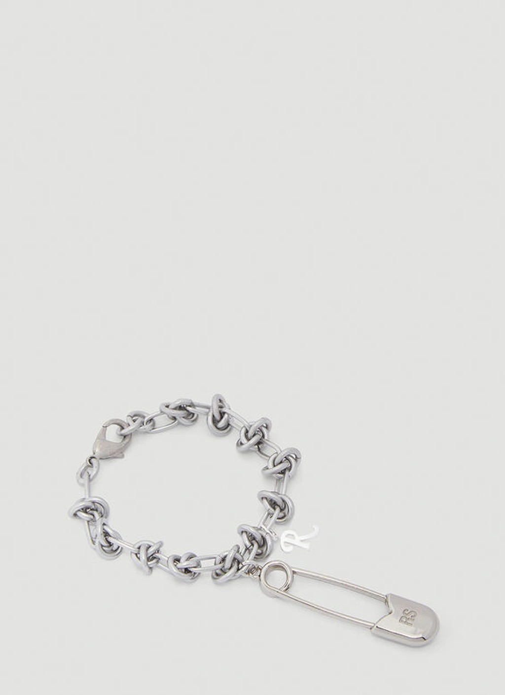 シ*ド様 Raf Simons wrapped chain bracelet Raf Simons Women's Wrapped Chain Bracelet in Antique Silver