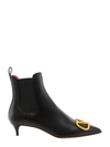 VALENTINO GARAVANI VALENTINO VLOGO ANKLE BOOTS