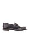 CELINE TRIOMPHE LOAFERS IN BLACK