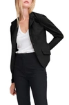 Rag & Bone Slade Wool Stand-collar Blazer In Black