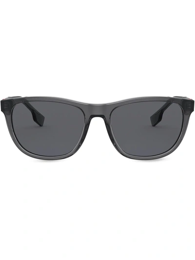 Burberry Eyewear Tinted Square-frame Sunglasses In Grey