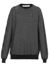Off-white Arrow Motif Sweatshirt In Black Black