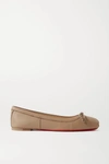 CHRISTIAN LOUBOUTIN MAMADRAGUE LEATHER BALLET FLATS