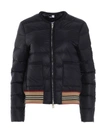 BURBERRY BURBERRY ICON STRIPE DETAIL PUFFER JACKET