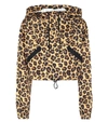 ADAM SELMAN SPORT LEOPARD-PRINT TECHNICAL JACKET,P00491952