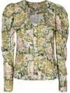 Shrimps All-over Print Blouse In Green