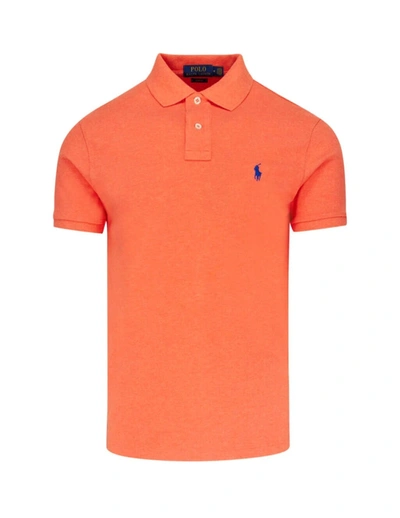 Polo Ralph Lauren Logo Slim In Orange