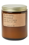 P.f Candle Co. Soy Candle, 7.2 oz In Copal