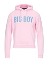 Dsquared2 Hooded Sweatshirt In Light Pink
