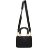 FENDI BLACK MINI 'FOREVER FENDI' BAG