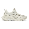 Balenciaga Track.2 Open Mesh Running Sneakers In 9000 White