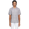 FENDI BLACK & WHITE JOSHUA VIDES EDITION SHORT SLEEVE SHIRT