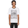 FENDI WHITE JOSHUA VIDES EDITION FLORAL T-SHIRT