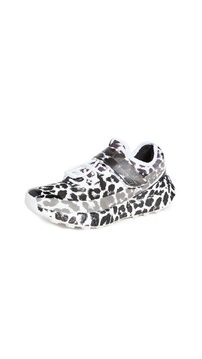 Adidas By Stella Mccartney Outdoor Boost Leopard-print Sneakers In Black
