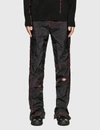 KANGHYUK READYMADE AIRBAG PATCHED FLARE TROUSER