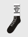 VERSACE MEDUSA LOGO SOCKS