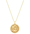 Jennifer Meyer 18k Good Luck Pendant Necklace With Diamonds In Gold