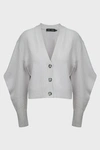 PROENZA SCHOULER PUFF-SLEEVE CASHMERE CARDIGAN,858858