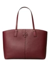 TORY BURCH WOMEN'S MCGRAW LEATHER TOTE,0400012245831