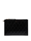 GIVENCHY GV3 QUILTED CLUTCH BAG