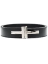 TOM FORD DOUBLE T BUCKLED BELT