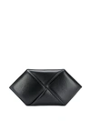 BOTTEGA VENETA INTRECCIATO ZIPPED CLUTCH